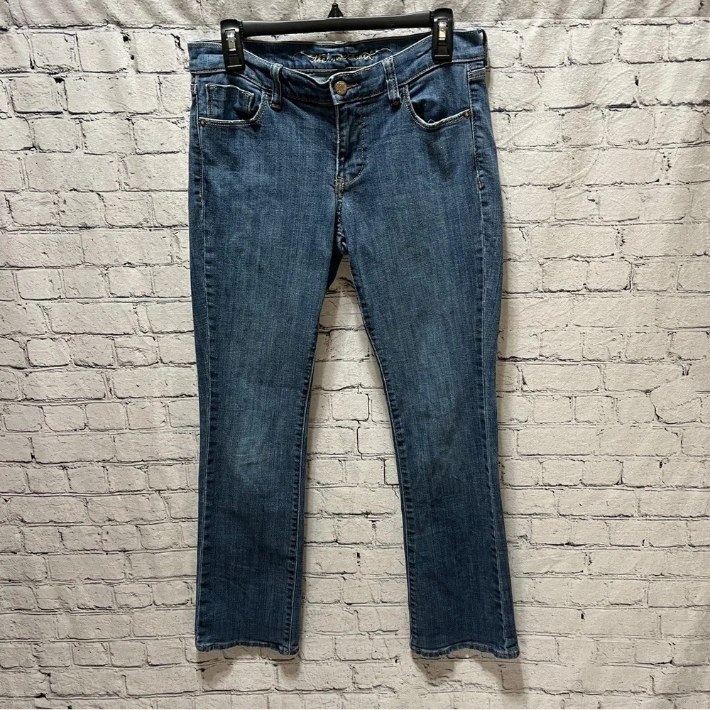 OLD NAVY The Sweetheart Mid-Rise Straight Leg Jeans Medium Wash SIze 6